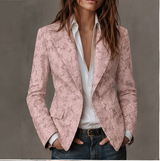 Estelle | Blazer Jacquard Cachemira Ajustado