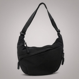 Aria, bolso de hombro negro de nylon