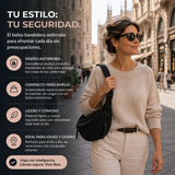 Bolso bandolera antirrobo: diseño, capacidad y comodidad