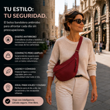 Bolso bandolera antirrobo: diseño, capacidad y comodidad