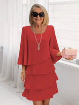 Catherine — Vestido con Volantes