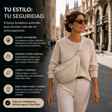 Bolso bandolera antirrobo: diseño, capacidad y comodidad