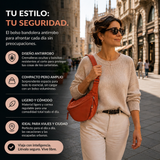 Bolso bandolera antirrobo: diseño, capacidad y comodidad