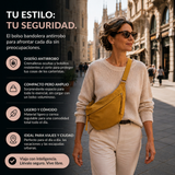 Bolso bandolera antirrobo: diseño, capacidad y comodidad