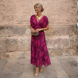 Mikaela — Vestido Maxi de Hombros Descubiertos