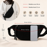 Medidas de Petra: 31 cm lineal y 34 cm curva