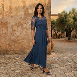 Velmira — Vestido de Gasa Elegante