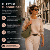 Bolso bandolera antirrobo: diseño, capacidad y comodidad